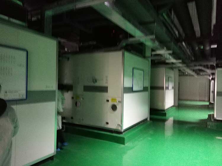 新西蘭“恒天然”合資奶粉企業(yè)，6臺(tái)轉(zhuǎn)輪除濕機(jī)組3臺(tái)45000風(fēng)量，2臺(tái)38000風(fēng)量，1臺(tái)30000風(fēng)量